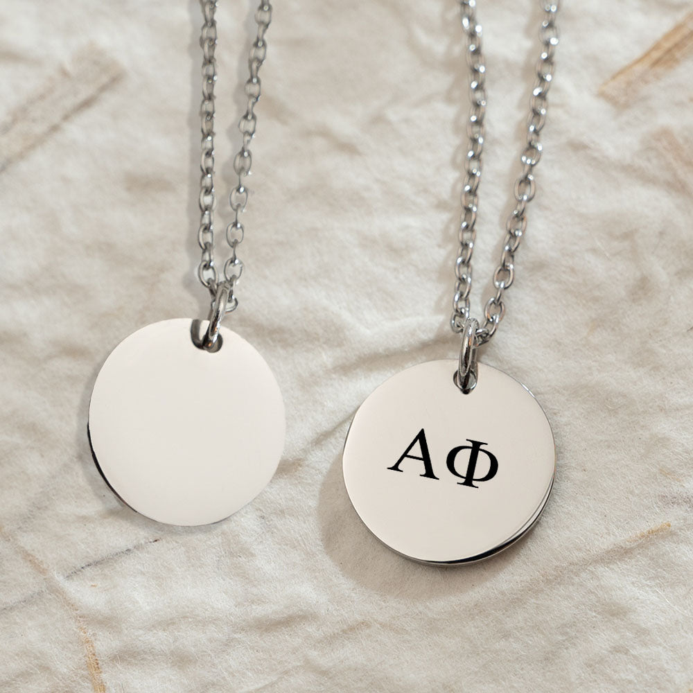 Alpha Phi Letter Necklace