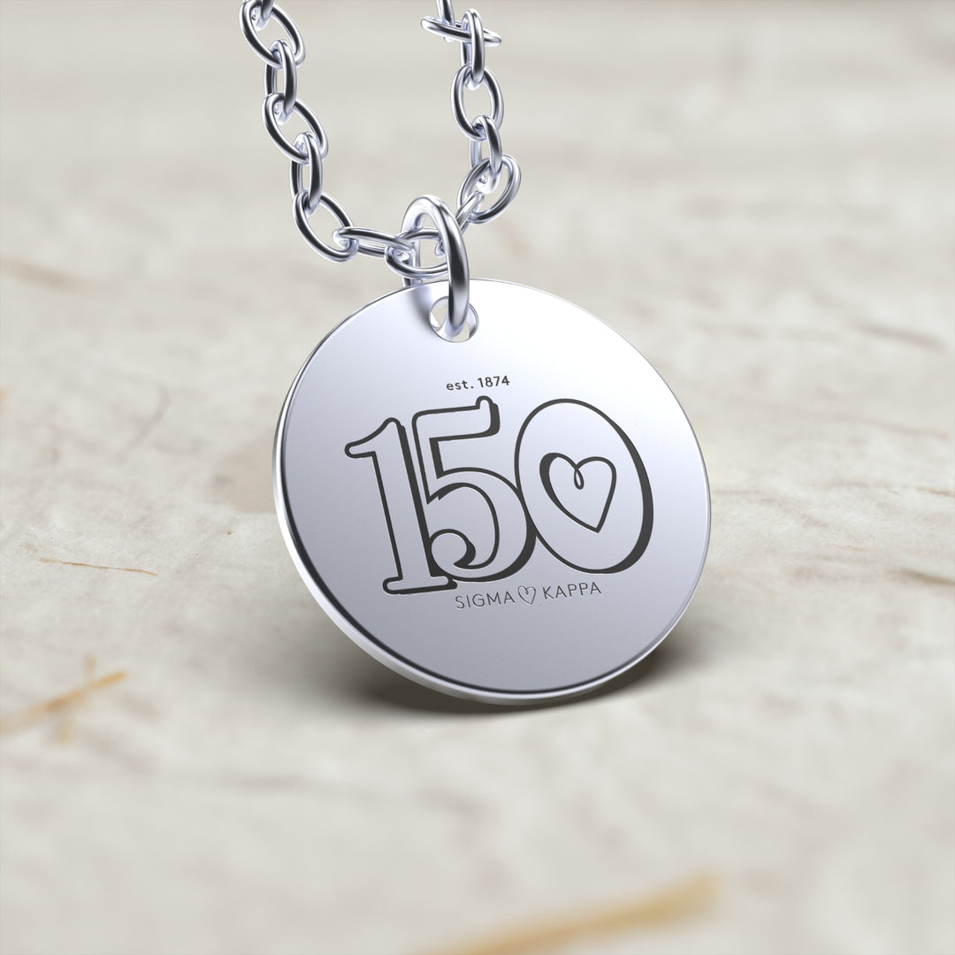 Sigma Kappa 150th Anniversary Necklace